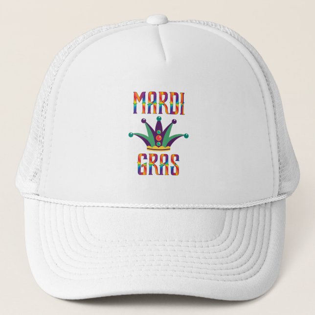Boné Mardi Gras Trucker Hat (Frente)