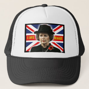 Boné Margaret Thatcher eu amo Maggie