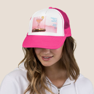 Boné Margarita Rosa de Solteira 