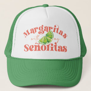 Boné Margaritas de Pêssego Verde com minhas Señoritas