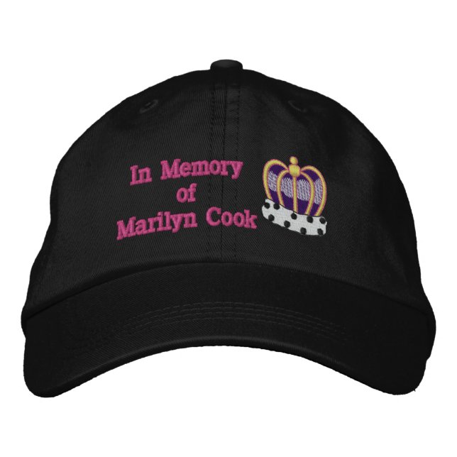 Boné Marilyn Cook Memorial Hat (Frente)