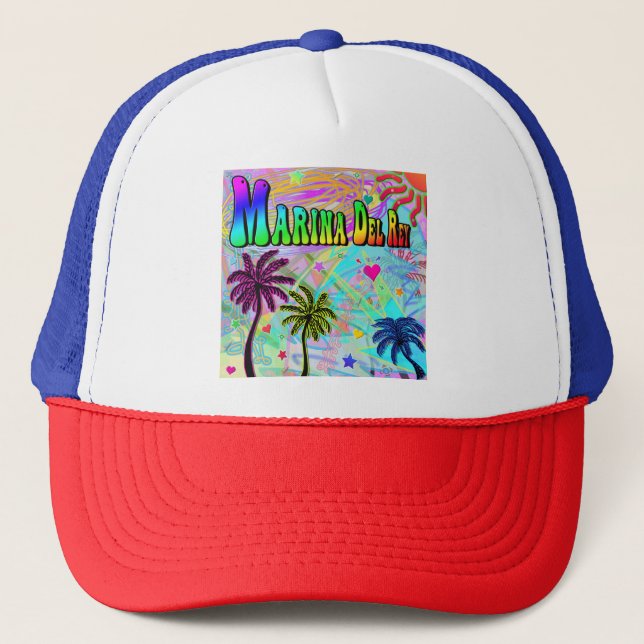 Boné Marina Del Ray Vivid Romance Hat (Frente)