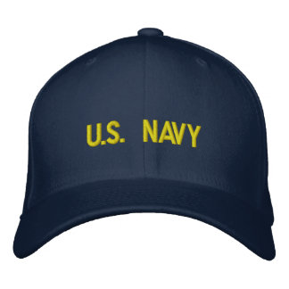Boné Marinho Americano bordado Hat