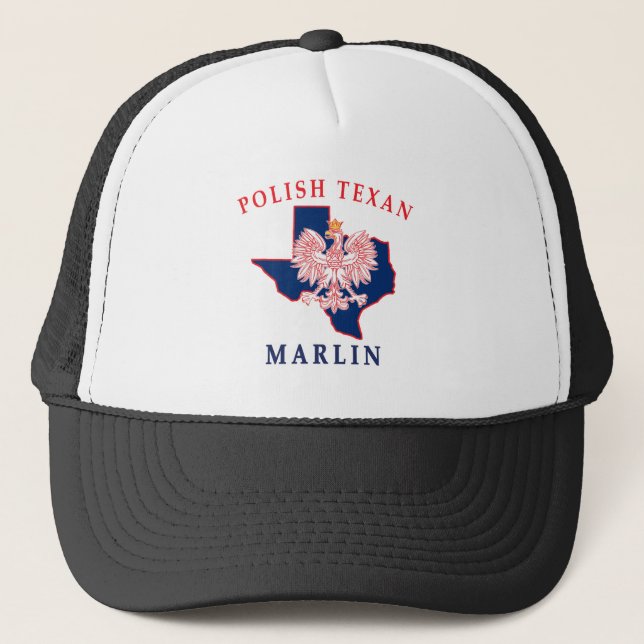 Boné Marlin Polonês Texan (Frente)