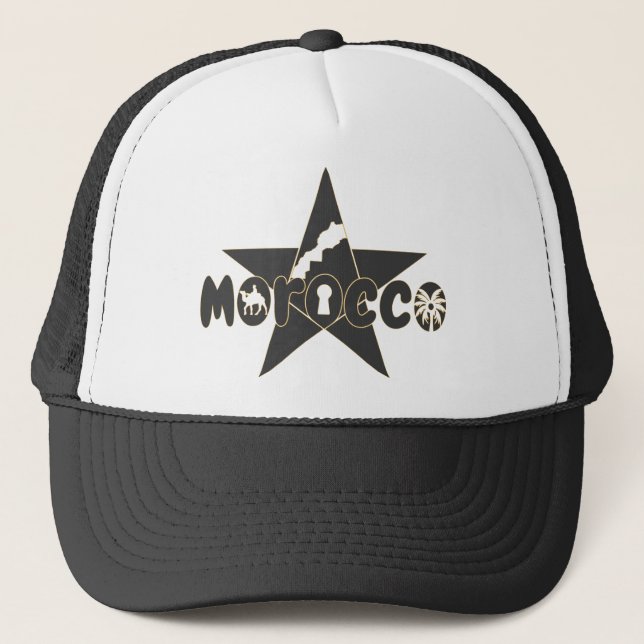 Boné Marrocos é o lar, a história e o coração (Frente)