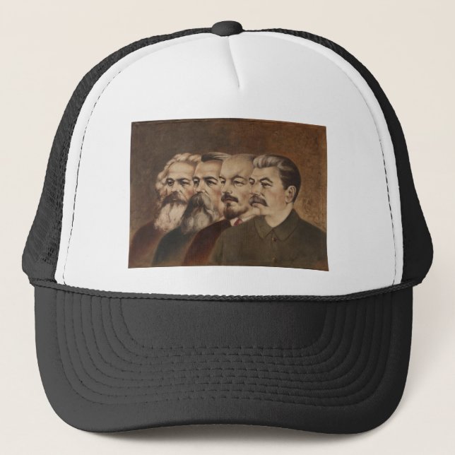 Boné Marx, Engels, Lenin e Stalin (Frente)