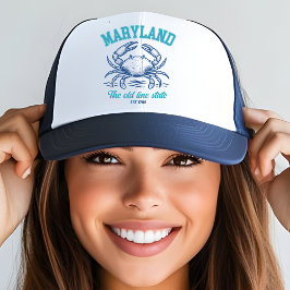 Boné Maryland Crab Logo Hat – The Old Line State