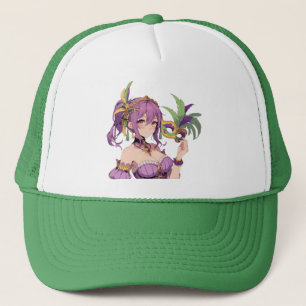 Boné Máscara Anime Mardi Gras