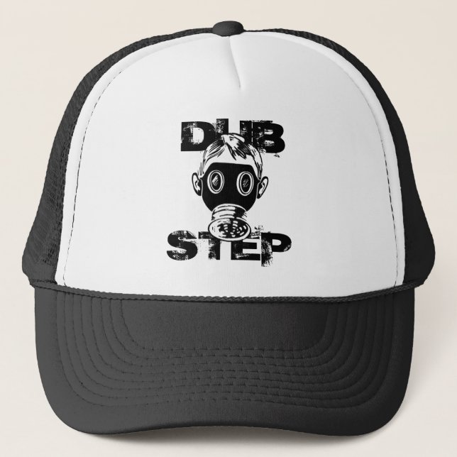 Boné Máscara de Gás Dubstep (Frente)