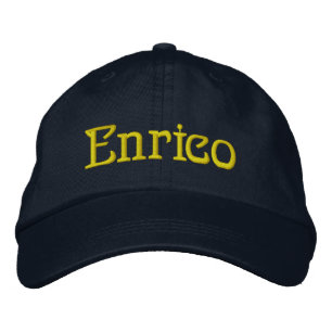 Boné masculino do desenhista conhecido de ENRICO