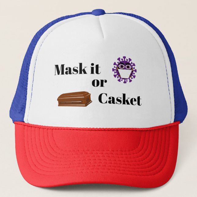 Boné Mask It or Casket Hat (Frente)