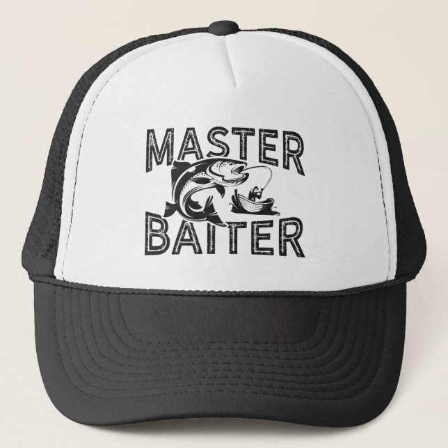 Boné Master Baiter Funny Fisheries (Frente)
