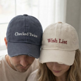 Boné Matching Couple Embroidered Baseball Cap