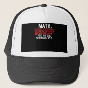 Boné Matemática. O Único Local Onde A Pessoas Comprar