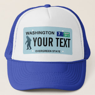 Boné Matrícula de Washington Sasquatch