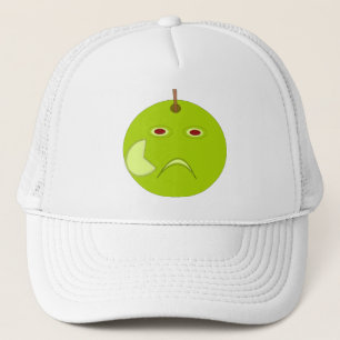 Boné Mau Apple com chapéu de Halloween com cicatriz