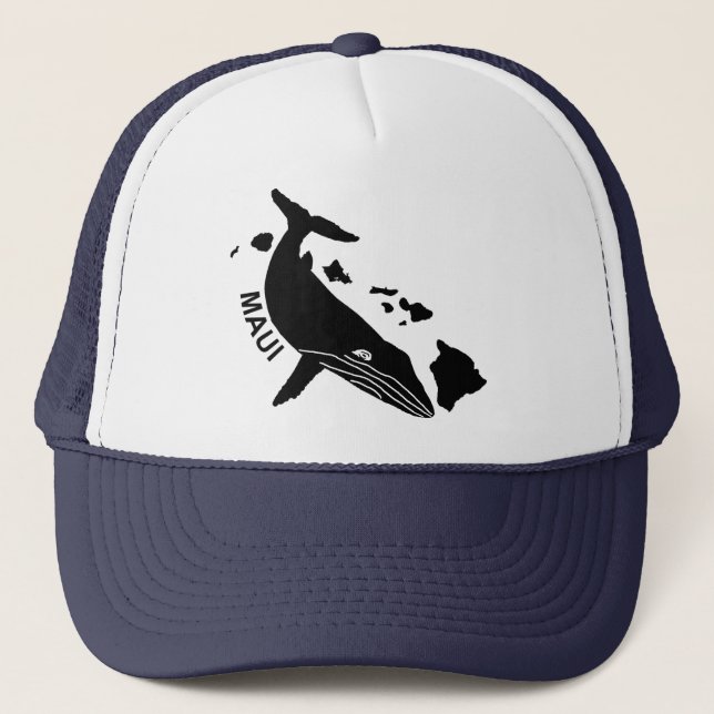 Boné Maui - Hawaii Islands Humpback Trucker Hat (Frente)