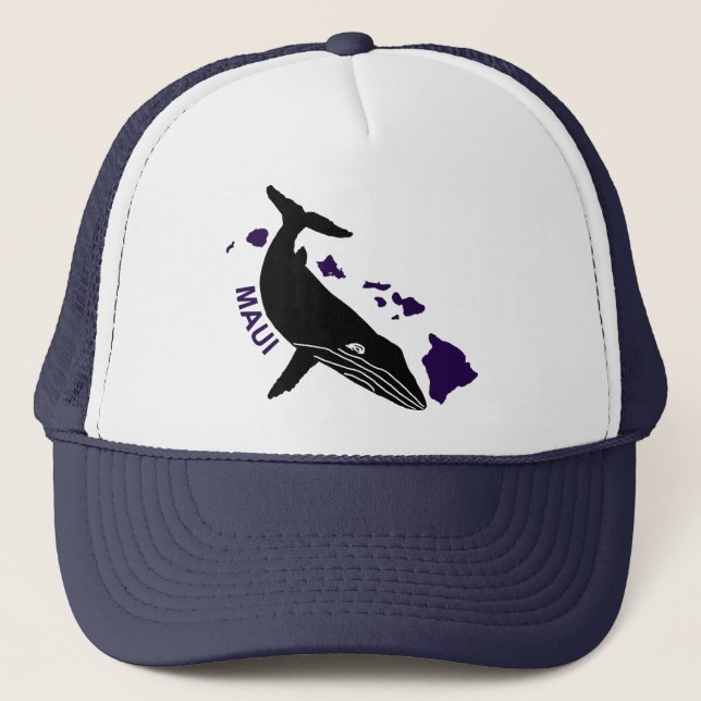 Boné Maui - Hawaii Purple Islands Humpback (Frente)