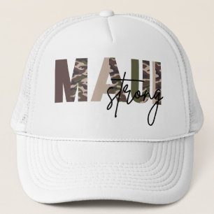 Boné Maui Strong Brown Army Patterer Hat
