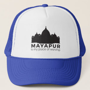 Boné Mayapur é meu chapéu do lugar de culto