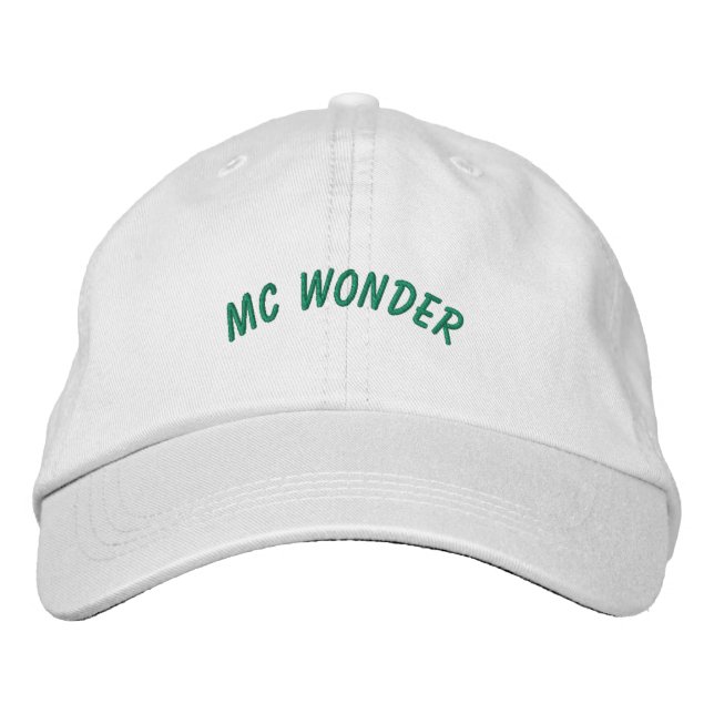 Boné MC Wonder Desejos de Natal Branco-Hat Puro  (Frente)