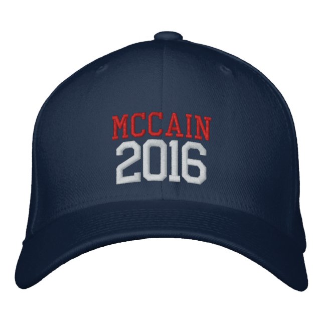 Boné McCain Presidente 2016 (Frente)