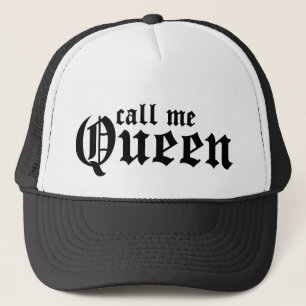 Boné Me Chame de Rainha Trendy Moderno e Minimalista En