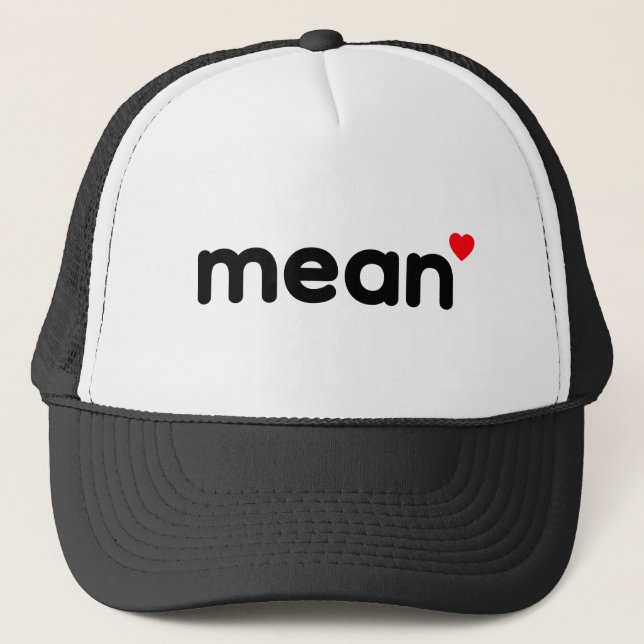 Boné mean™ Trucker Hat (Frente)