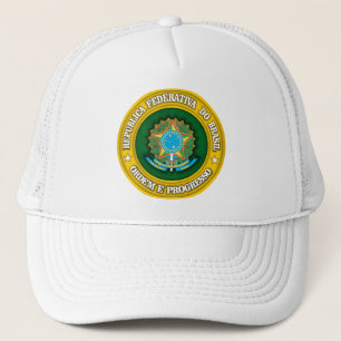 Boné Medalhão de Brasil