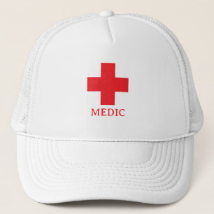 Boné MEDICINA Simples & Primeiros Socorros, Cruz, Ambul