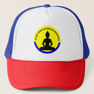 Boné Meditação de atenção e silêncio - Buda /dharm