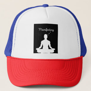 Boné Meditação Manifestante Visual para Vibes Positivas