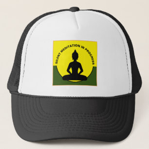 Boné Meditação SILENCIOSA em Curso e Mindulgência Bu