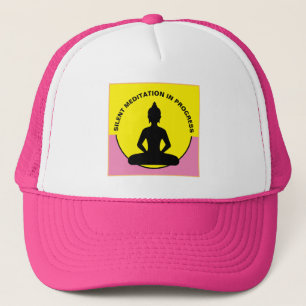 Boné Meditação SILENCIOSA em Curso e Mindulgência Bu