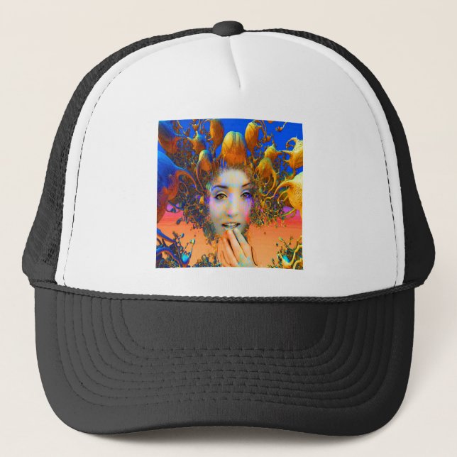 Boné Medusa Orgânica (Frente)