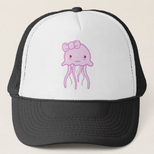 Boné medusa rosa