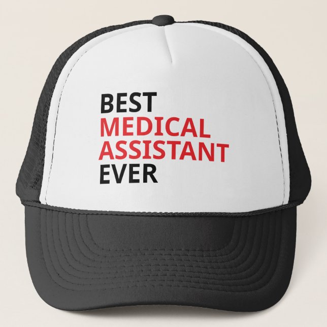 Boné Melhor Assistente Médico Nunca (Frente)
