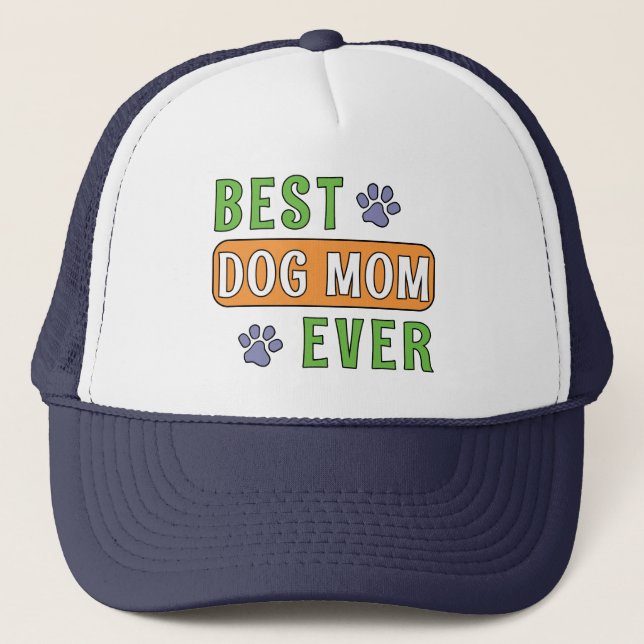 Boné Melhor Mãe de Cachorro de Todos    (Frente)