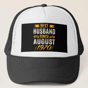 Boné Melhor Marido Desde Aniversário Engraçado De Ago