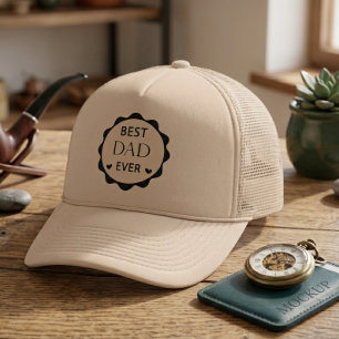 Boné Melhor Pai de Todos Design Engraçado para o Dia do