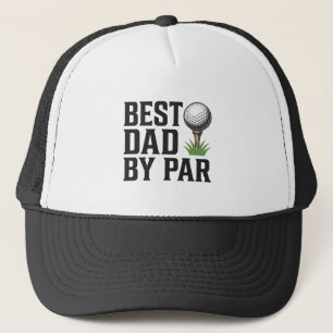 Boné Melhor Pai Por Par Golfe Dia dos Pais Design Vinta