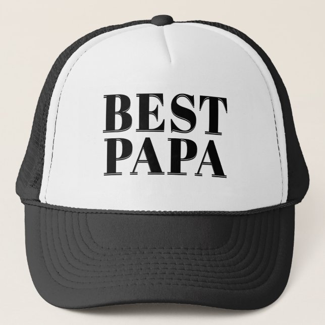 Boné Melhor Papa (Frente)