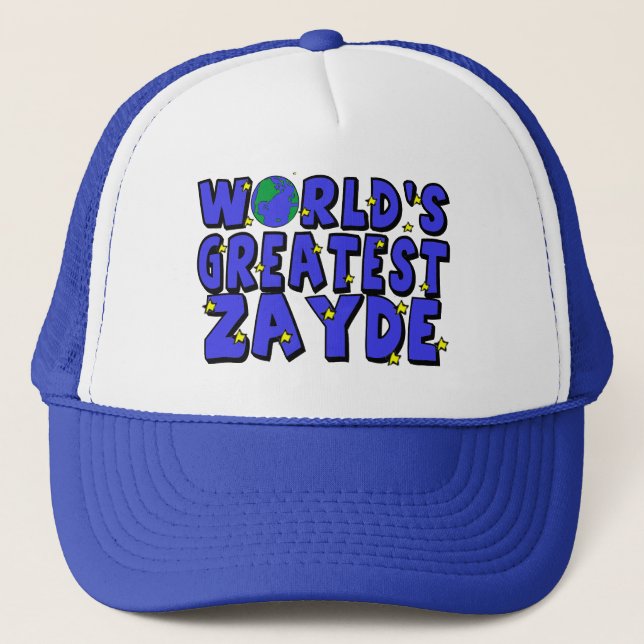 Boné Melhor Zayde do Mundo (Frente)