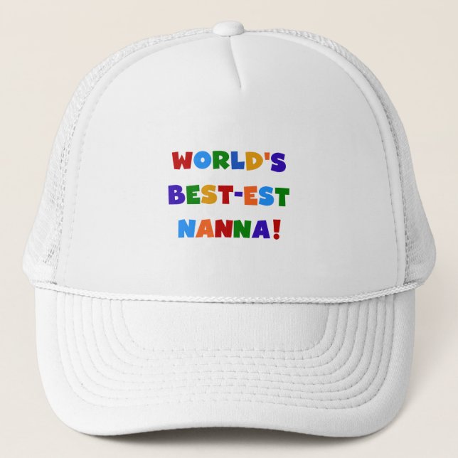 Boné Melhores Camisetas Nanna de Nanna de Ninho Brilho (Frente)
