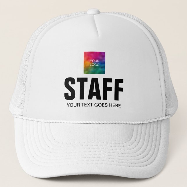 Boné Membro Personalizado da Tripulação do Funcionarios (Frente)