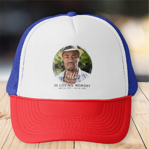 Boné Memória personalizada moderna de amor Memória Memo