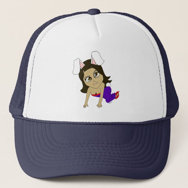 Boné menina chibi coelha (Frente)