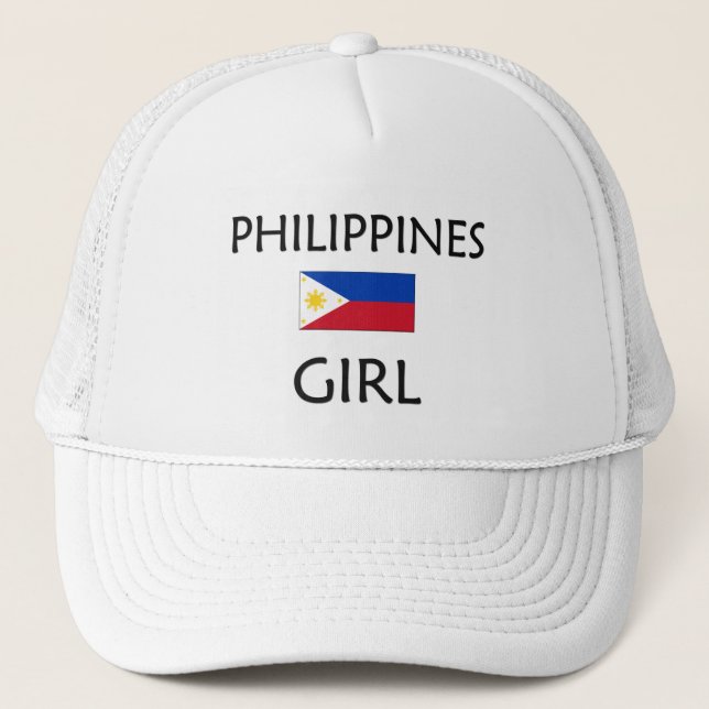 BONÉ MENINA DE FILIPINAS (Frente)