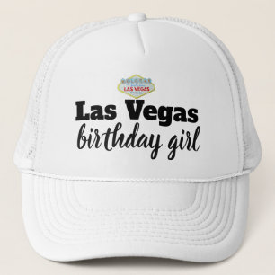 Boné Menina do aniversário de Las Vegas