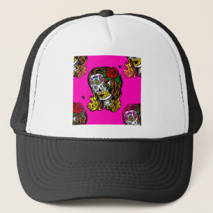 Boné menina do crânio